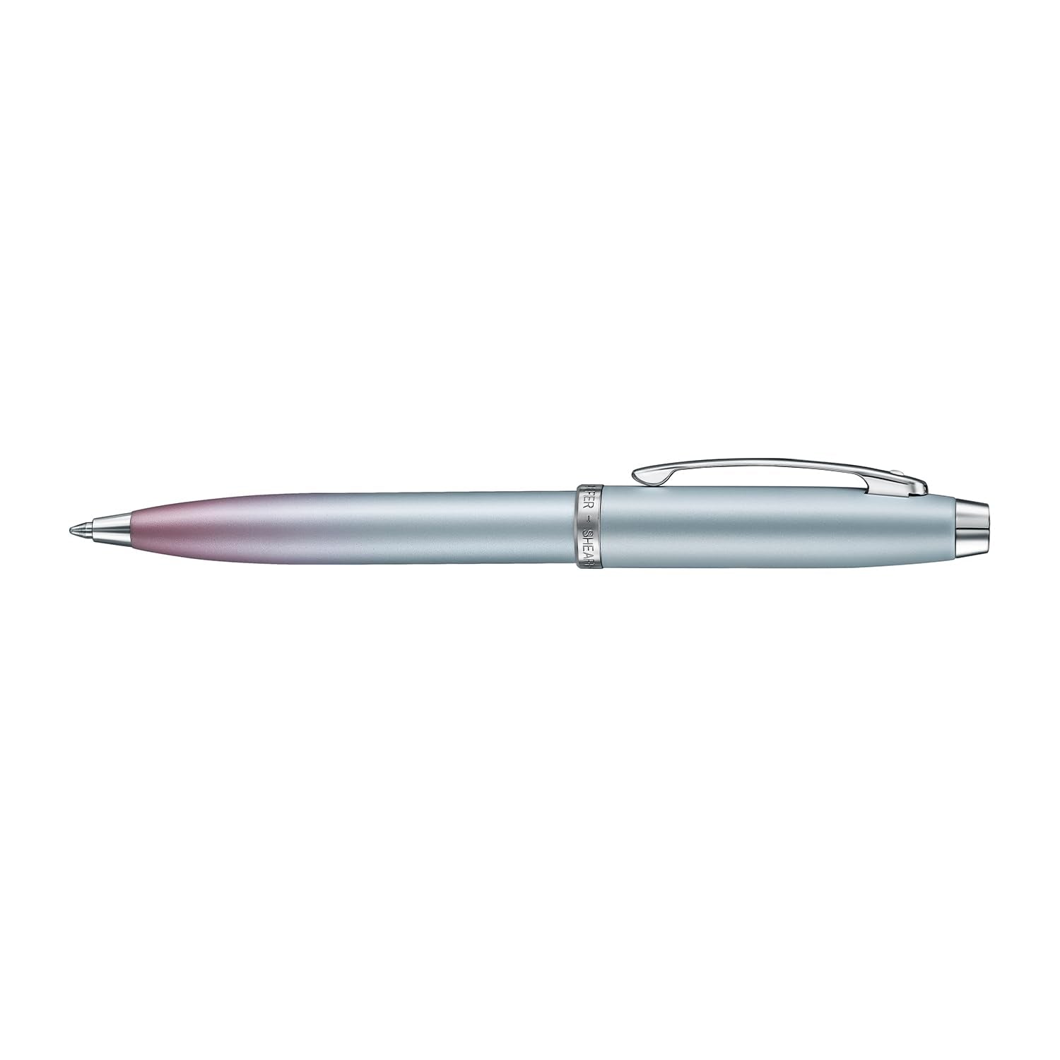 Sheaffer 100 Pearlised Gradient Ballpoint Pen with Chrome Trim, Jelly Small Notebook