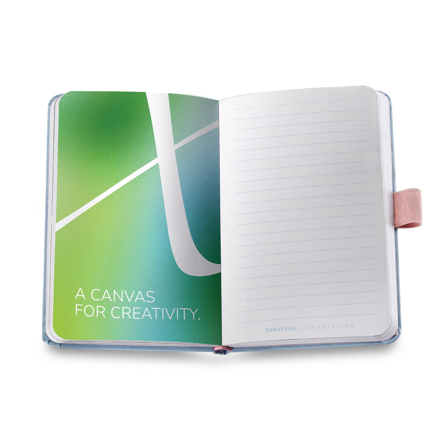 Sheaffer 100 Pearlised Gradient Ballpoint Pen with Chrome Trim, Jelly Small Notebook