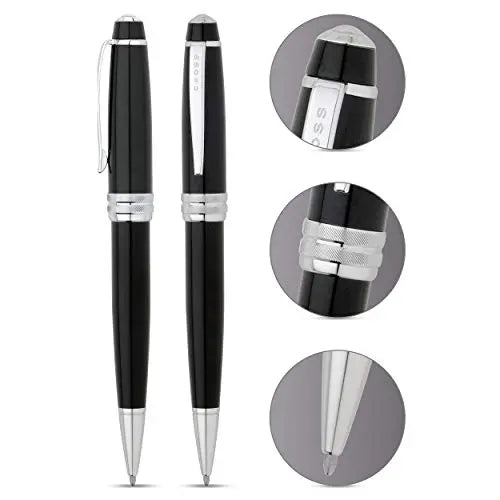 A. T. Cross Company Executive Styled Ballpoint Pen, Bailey Black (CROAT0452S7) - crosspenmall.com