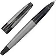 A.T. Cross Limited Release Edition Apogee elegant Art Deco metal Gray with Black Ink Rollerball pen,125 Cross