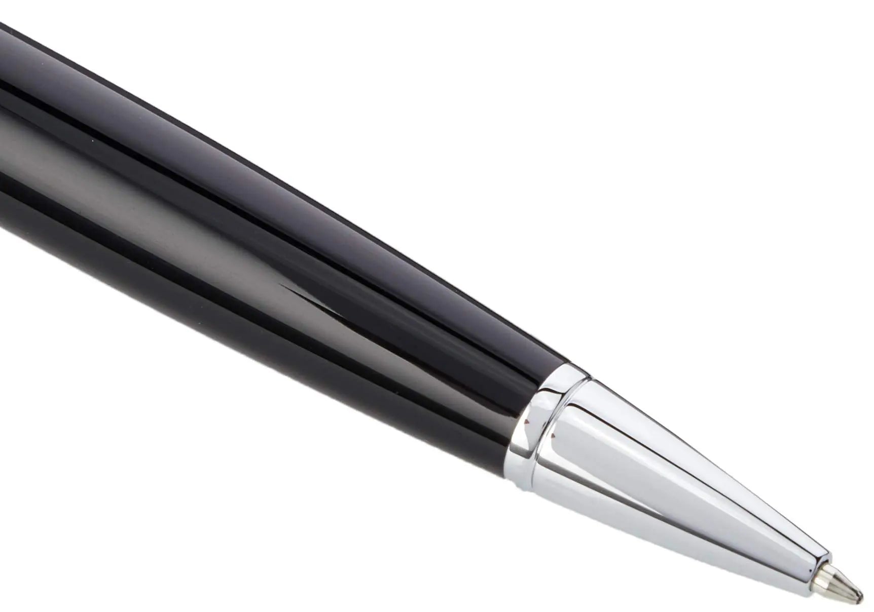 CROSS Bailey Light Polished Resin Refillable Ballpoint Pen, Medium Ballpen, Includes Premium Gift Box - Black Cross