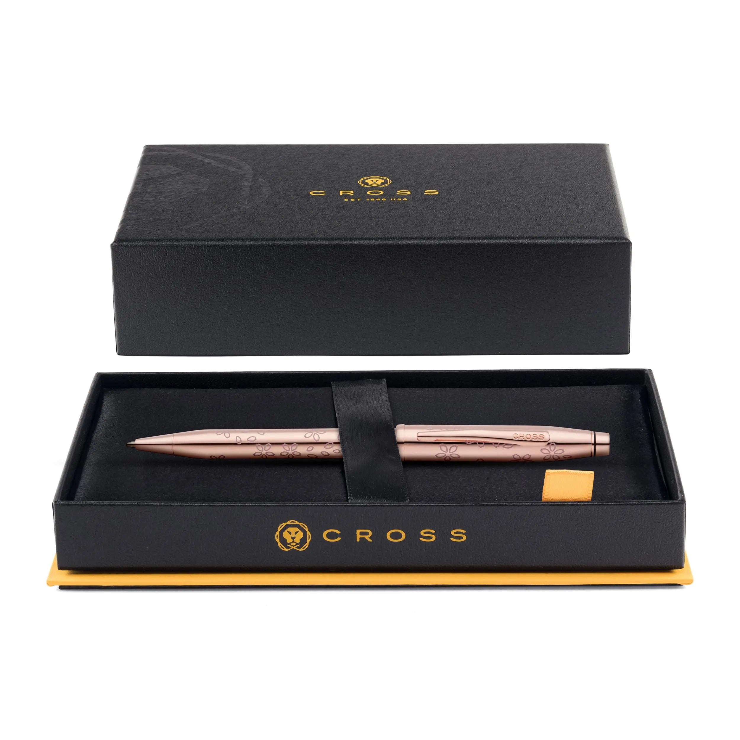 CROSS Official SAKURA Collection Century II Rose Gold Plated Ballpoint Pen, AT0082WG-169 Cross