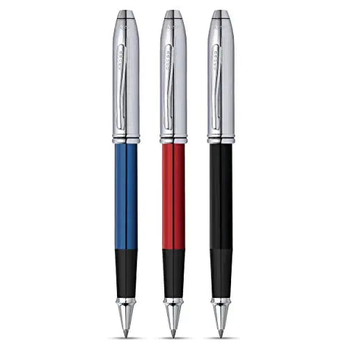 CROSS Townsend Limited Edition Rollerball Pen - Red Chrome Cross