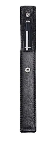 CROSS X Rollerball Pen with Leather Case (Feed Mechanism, Ink Colour: Black) - crosspenmall.com