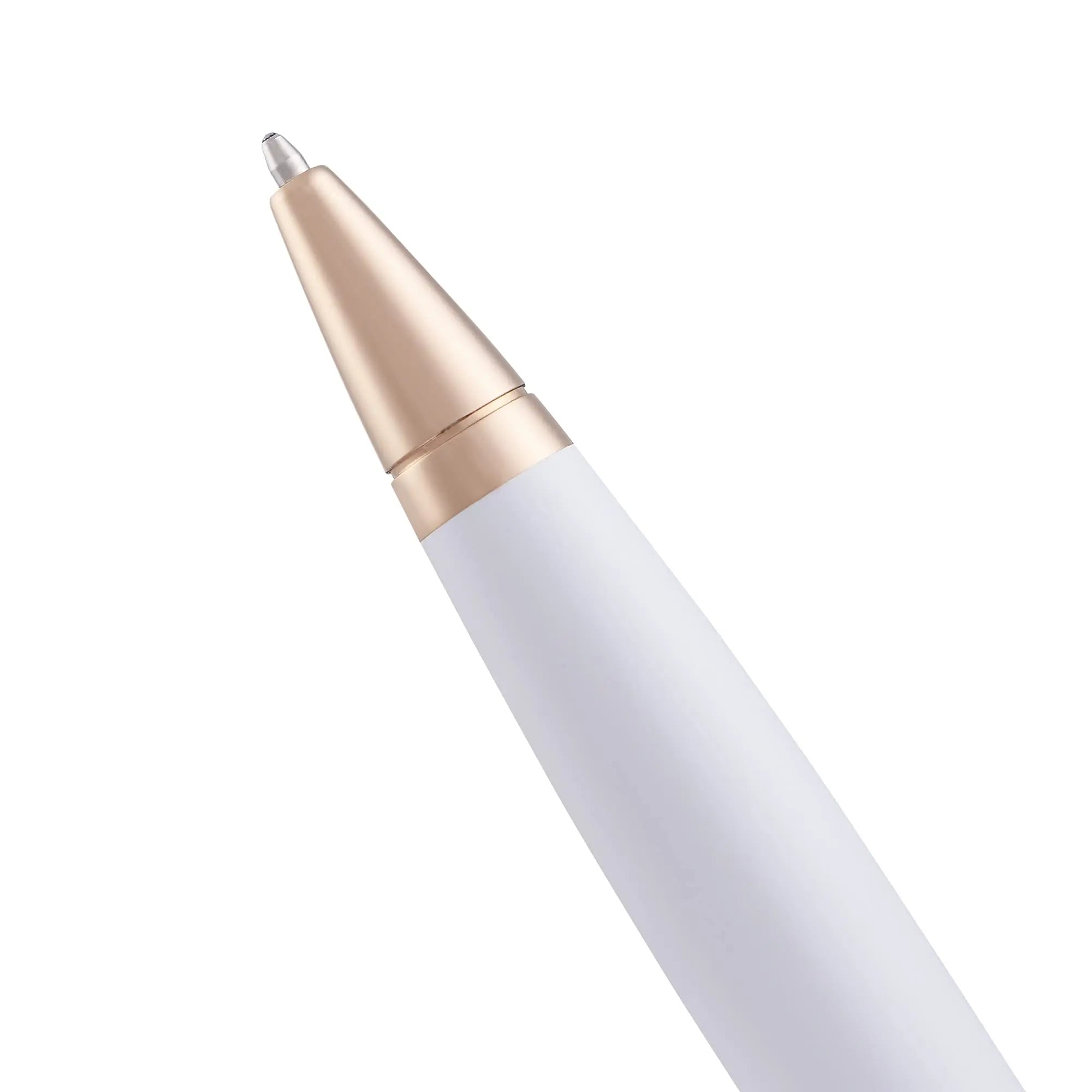 Calais Pearlescent White Lacquer Ballpoint Pen Cross