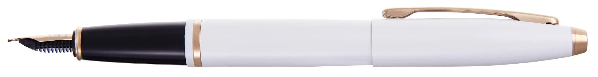Calais Pearlescent White Lacquer Fountain Pen Cross