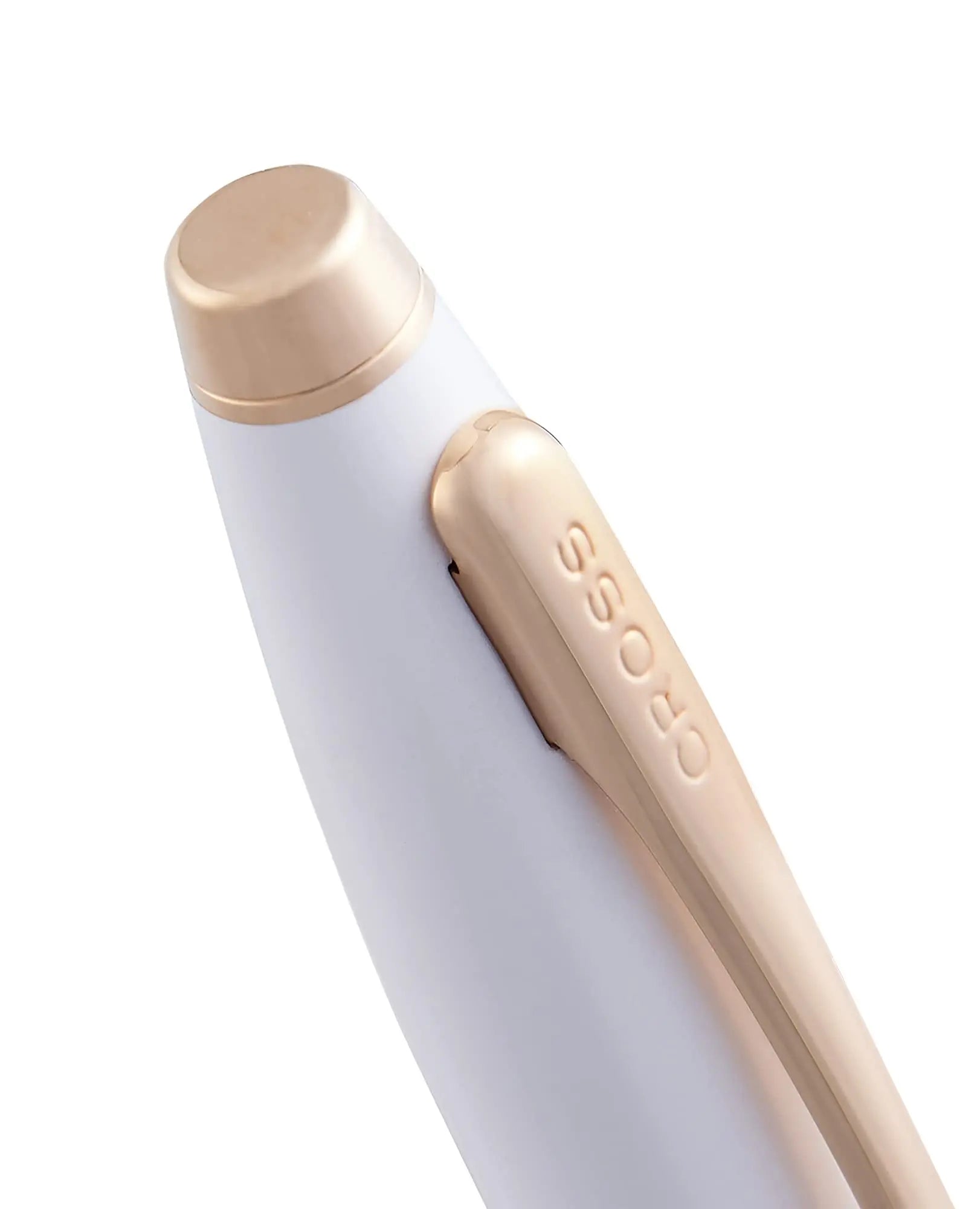 Calais Pearlescent White Lacquer Fountain Pen Cross