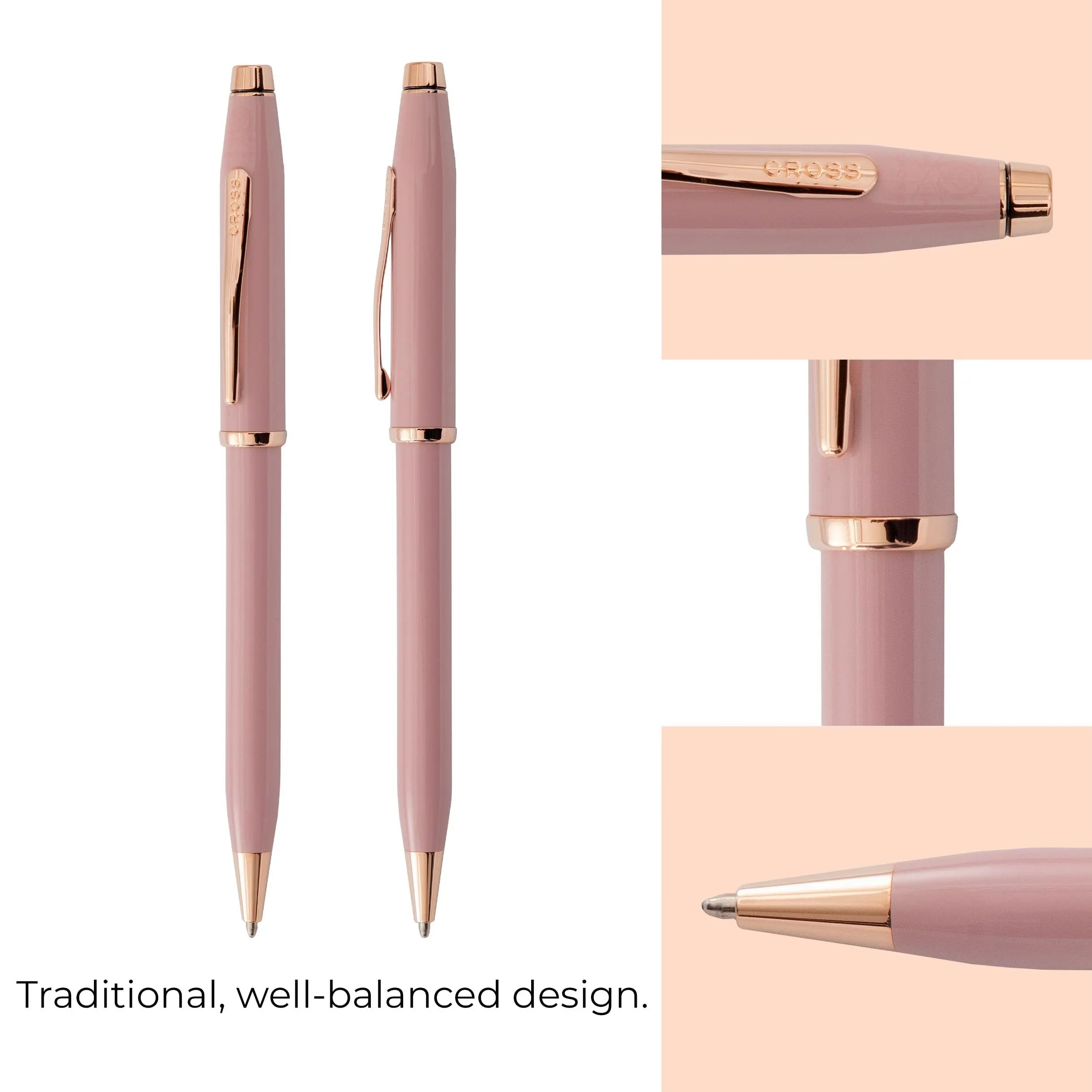 Century II High Glossy Lacquer with Polished Appointments Ballpoint Pen Cross
