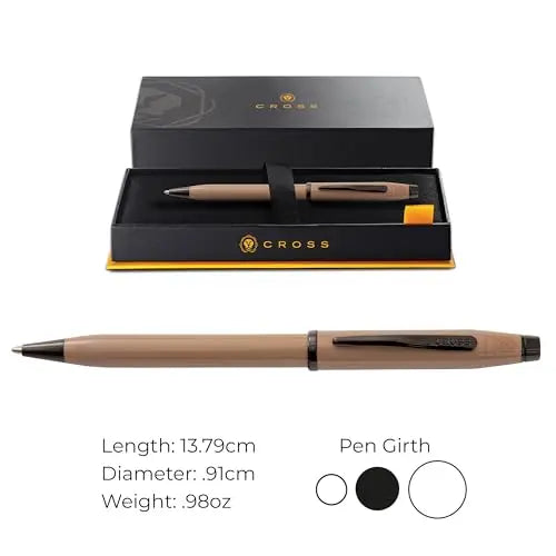 Century II High Glossy Lacquer with Polished Appointments Ballpoint Pen Cross