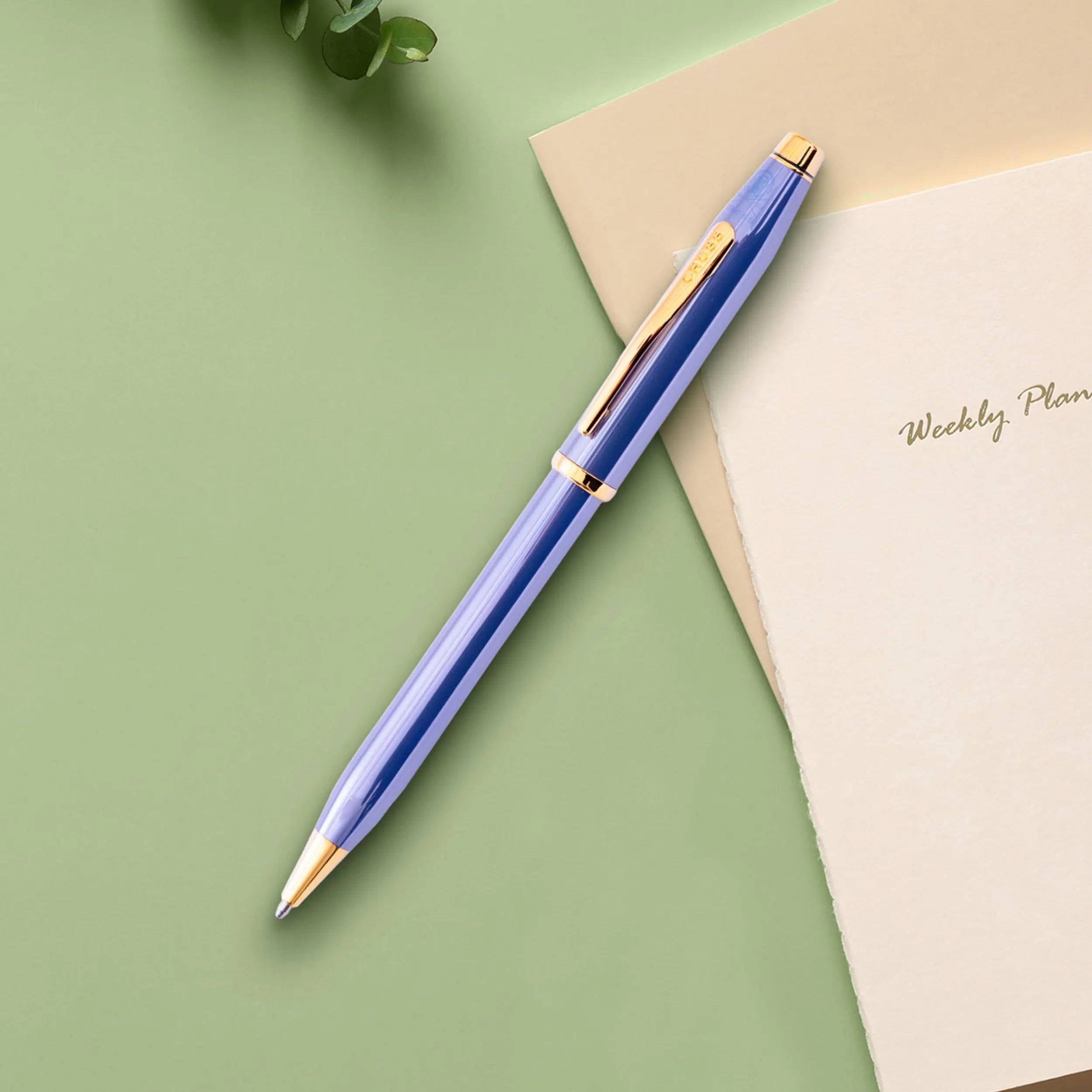 Century II High Glossy Lacquer with Polished Appointments Ballpoint Pen Cross
