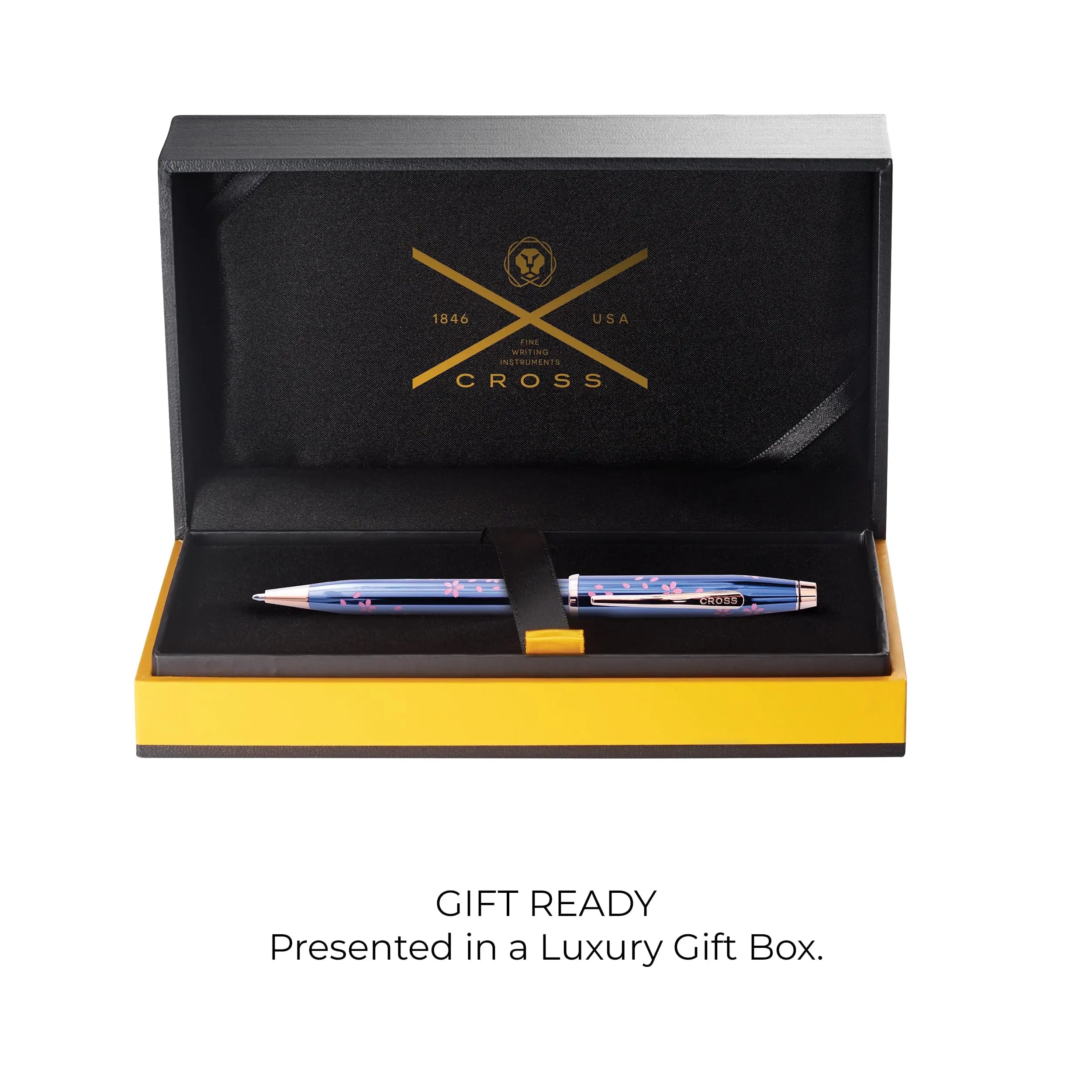 Century II High Glossy Lacquer with Polished Appointments Ballpoint Pen Cross