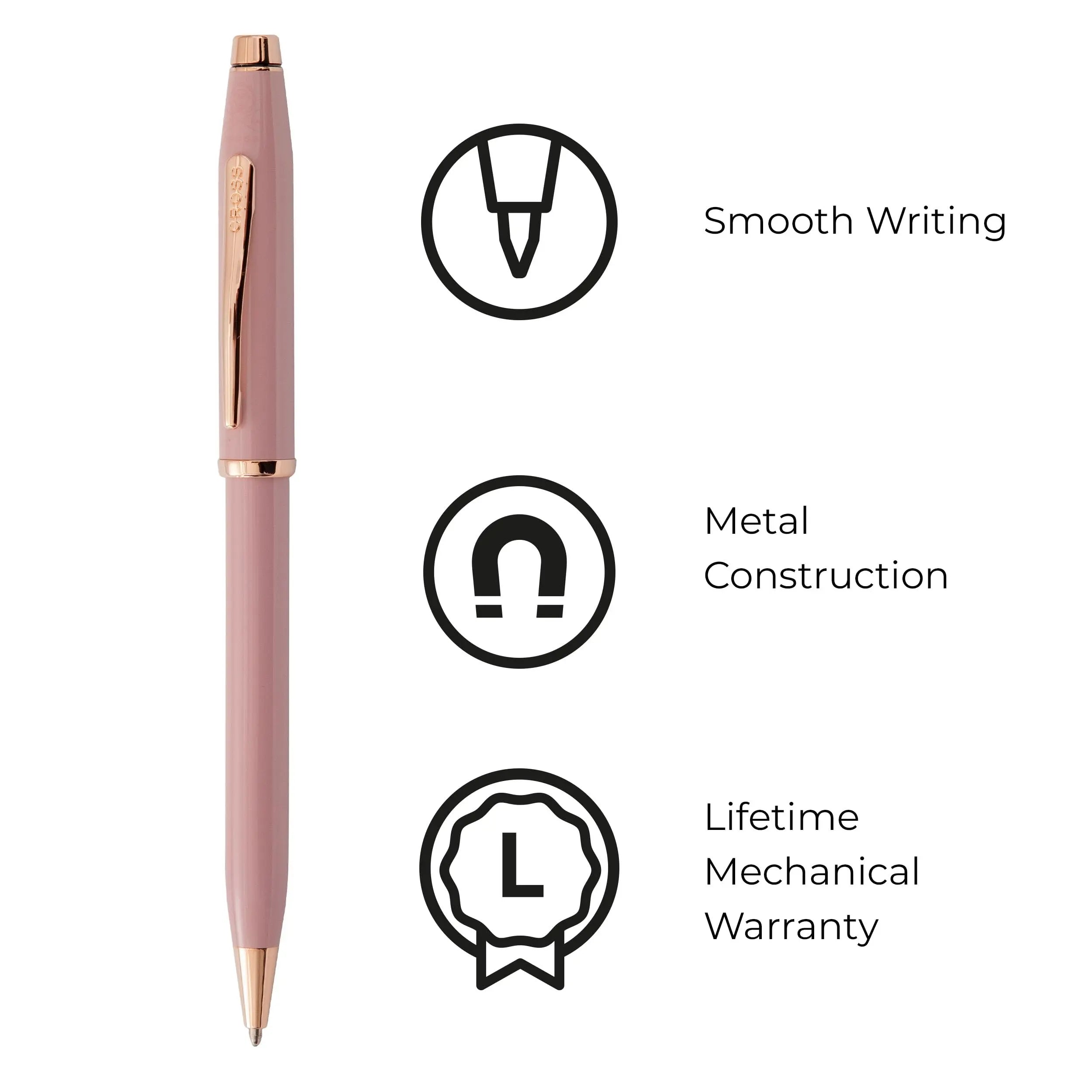 Century II High Glossy Lacquer with Polished Appointments Ballpoint Pen Cross