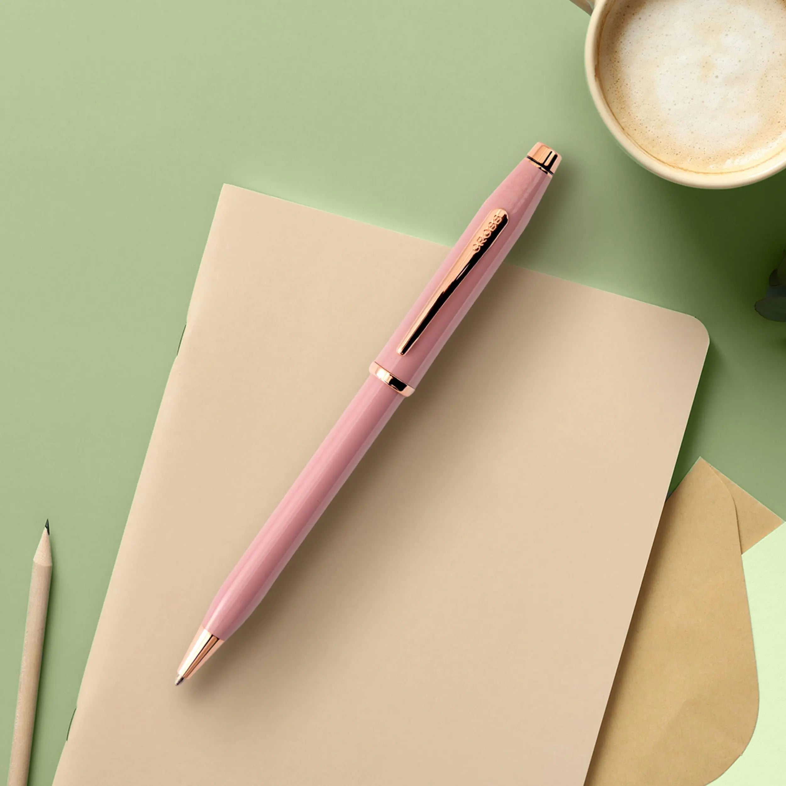 Century II High Glossy Lacquer with Polished Appointments Ballpoint Pen Cross