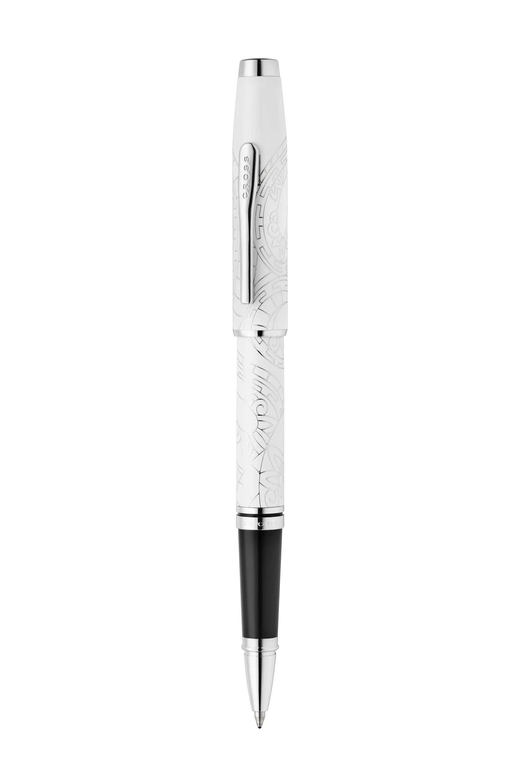 Coventry Zodiac Year of the Snake Pearl White Rollerball Pen Cross