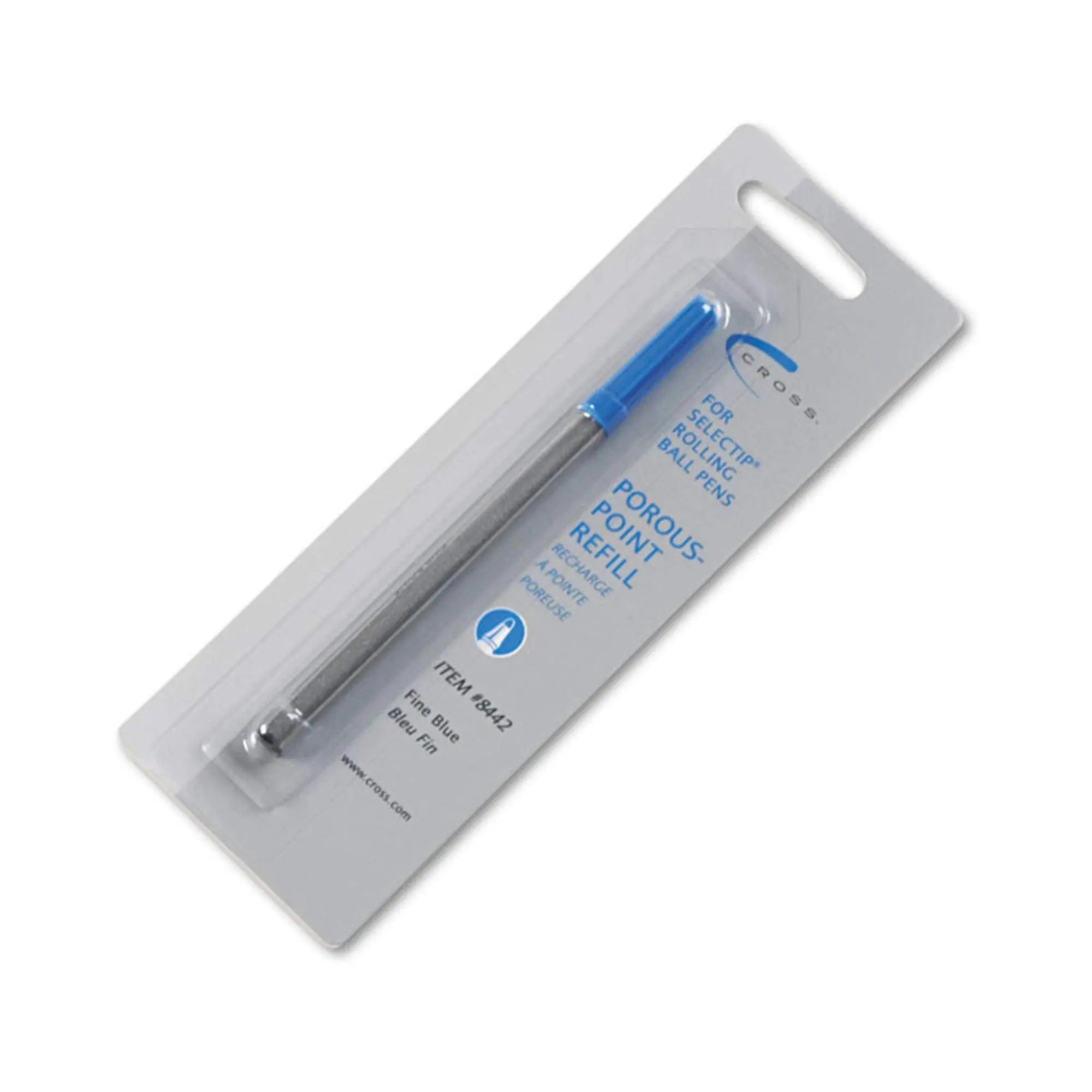 Cross 8442 Refill for Selectip Porous Point Pens, Fine, Blue Ink Cross