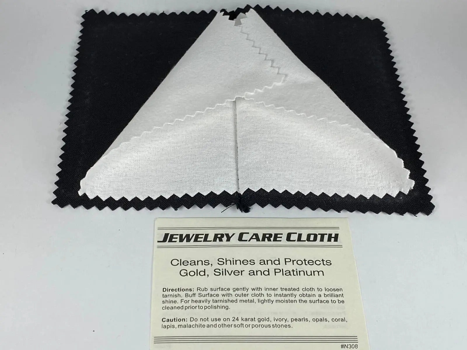 Cross A.T 100% Eco Friendly Cotton Polishing Cloth for Gold, Silver, Platinum, Tarnish Remover for Jewelry, Coins, Watches, Silverware, and Pens Cross