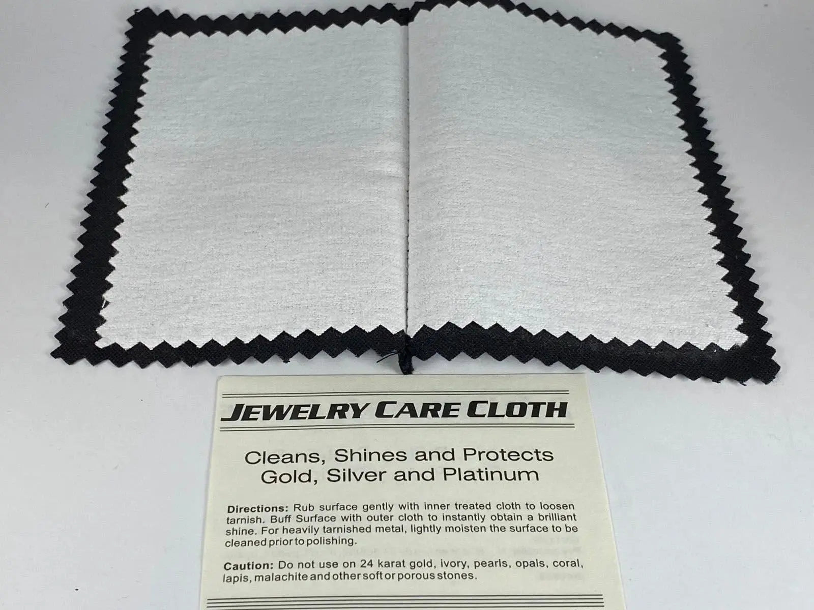 Cross A.T 100% Eco Friendly Cotton Polishing Cloth for Gold, Silver, Platinum, Tarnish Remover for Jewelry, Coins, Watches, Silverware, and Pens Cross