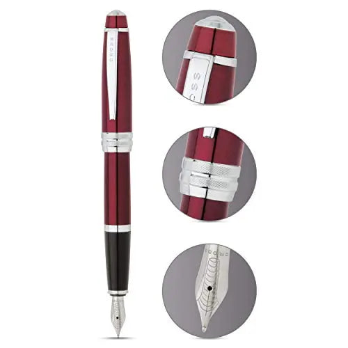 Cross Bailey Black Lacquer Ballpoint Pen Cross