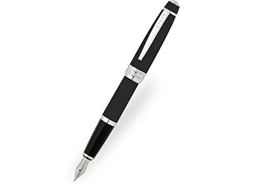 Cross Bailey Fountain Pen - Matte Black & Chrome Trim Cross