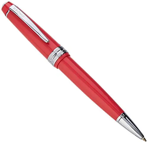 Cross Bailey Light Polished Resin Refillable Ballpoint Pen, Medium Ballpen, Includes Premium Gift Box - Coral Cross