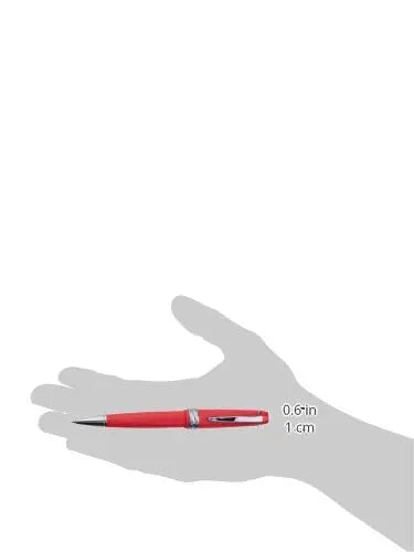 Cross Bailey Light Polished Resin Refillable Ballpoint Pen, Medium Ballpen, Includes Premium Gift Box - Coral Cross