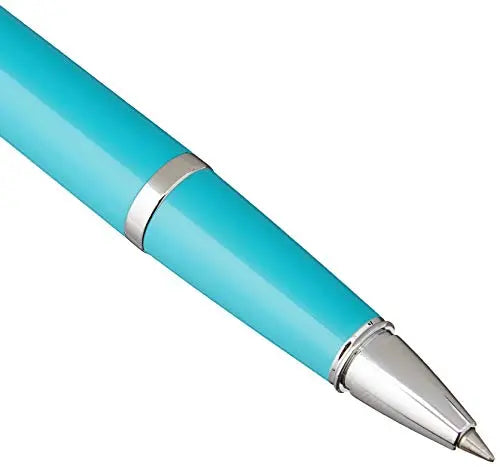 Cross Bailey Light Polished Resin Refillable Gel Ink Rollerball Pen, Medium Rollerball, Includes Premium Gift Box - Teal - crosspenmall.com