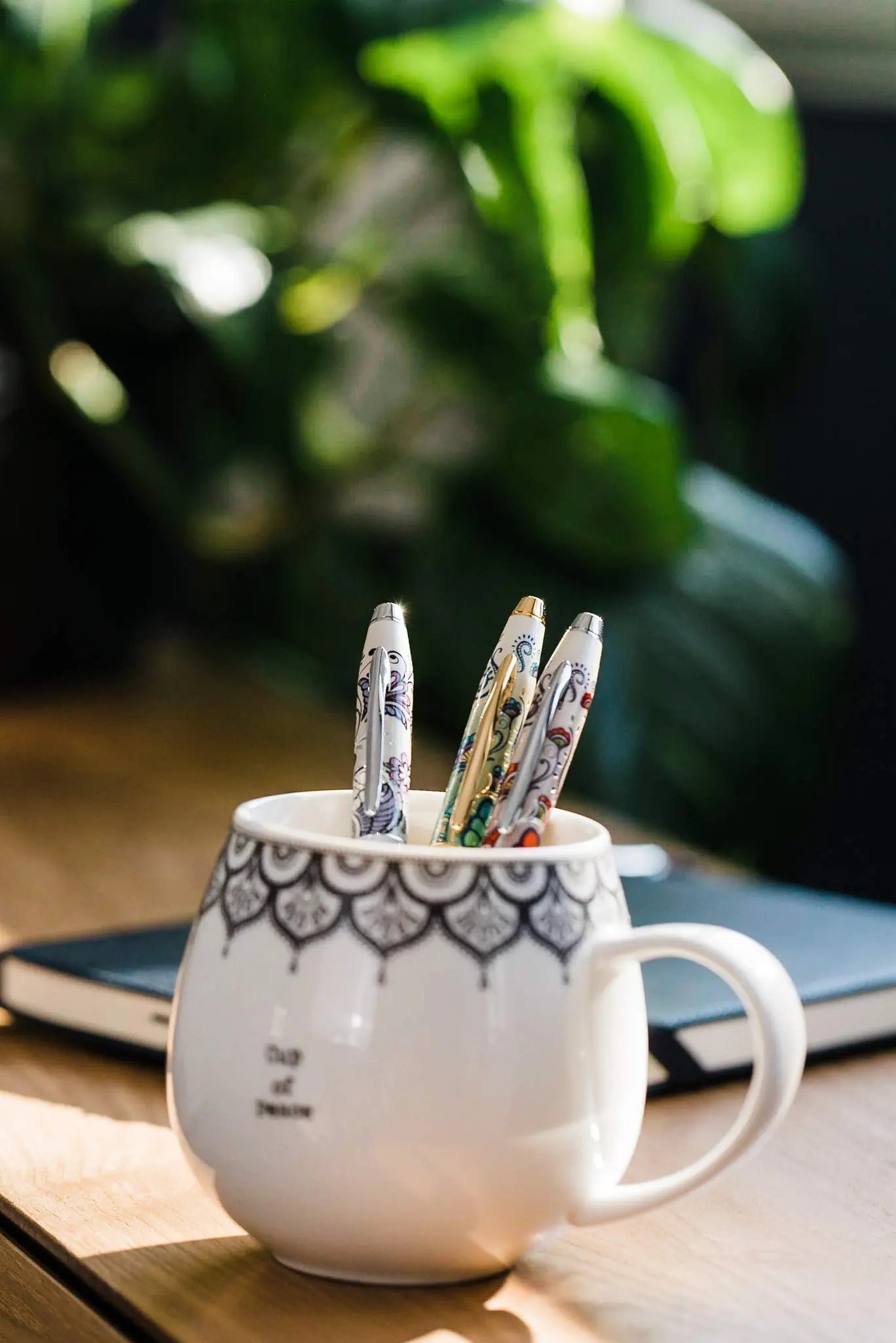 Cross Botanica Refillable Fountain Pen, Fine Nib, Includes Premium Gift Box - Purple Orchid Cross