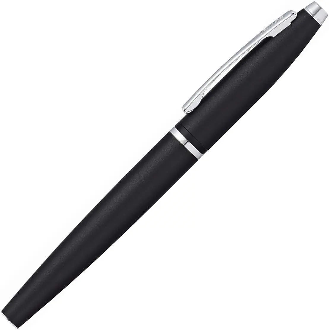 Cross Calais Fountain Pen, Medium Stainless Nib, Matte Black Cross