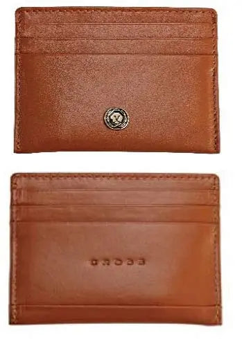Cross Calais Matte Midnight Blue Pen w/Torero Leather Tan Card Case - crosspenmall.com