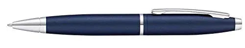 Cross Calais Refillable Ballpoint Pen, Medium Ballpen, Includes Premium Gift Box - Matte Metallic Blue Cross