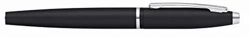 Cross Calais Refillable Fountain Pen, Medium Nib, Includes Premium Gift Box - Matte Black - crosspenmall.com