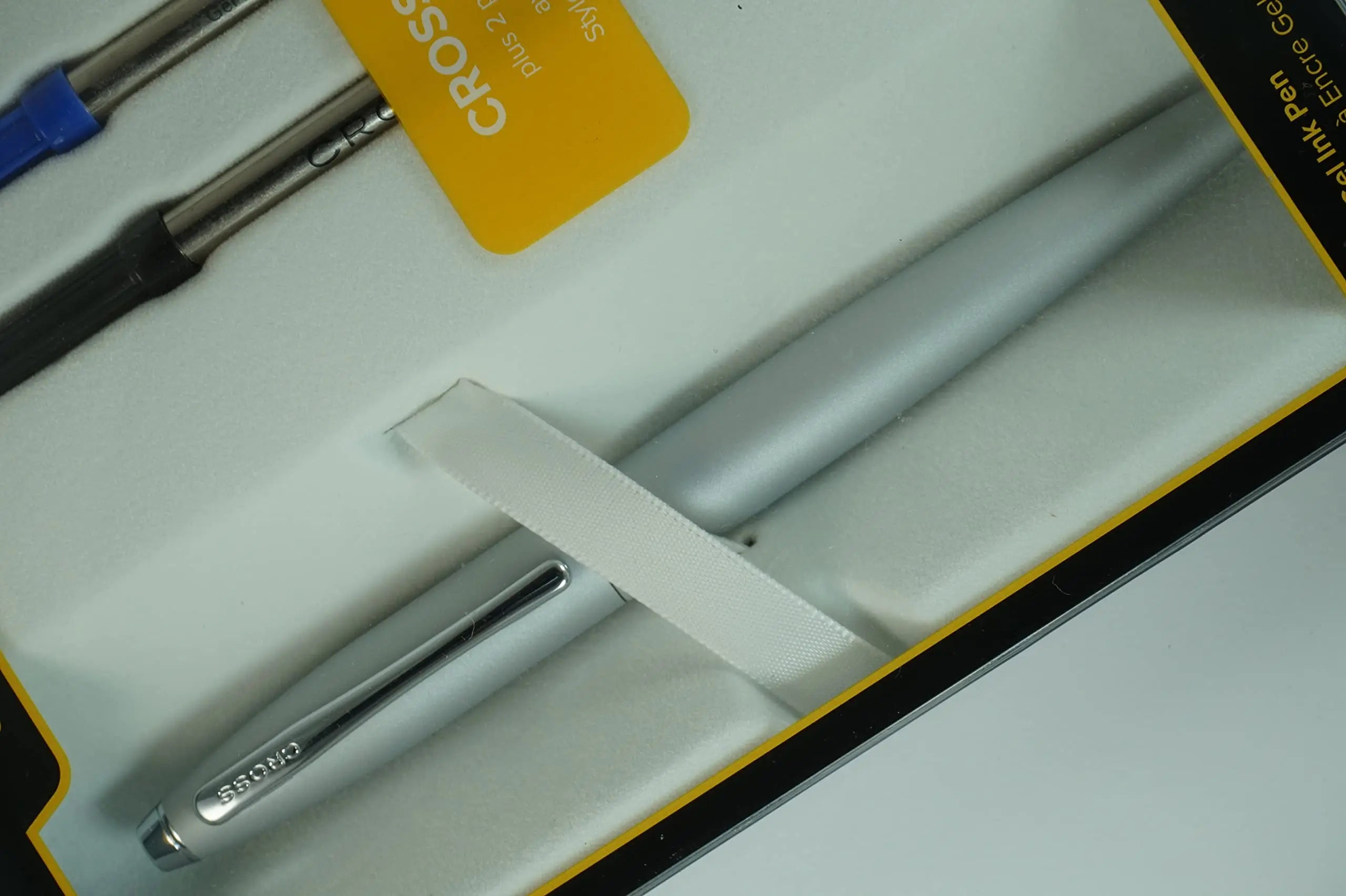Cross Calais Satin Chrome Rollerball Selectip Pen with Refills - crosspenmall.com