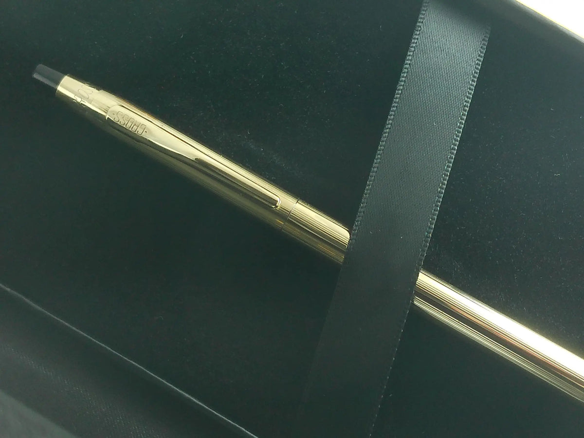 Cross Century Classic Ballpoint Pen, 10KT Gold Rolled/Filled, Made in the USA cross