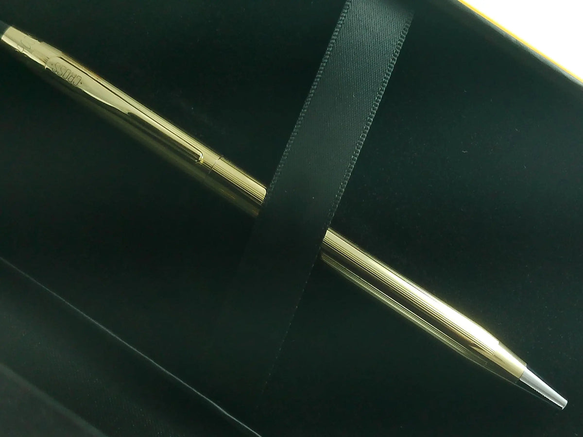 Cross Century Classic Pencil, 10KT Gold Rolled/Filled, 0.9MM, Made in the USA cross