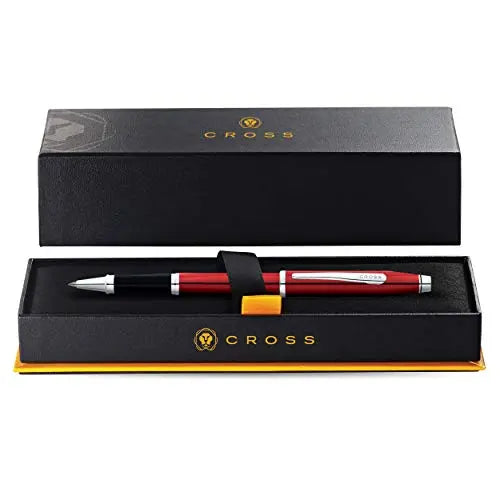 Cross Century II Limited Edition Rollerball Pen - Red Lacquer - Includes Premium Gift Box Cross