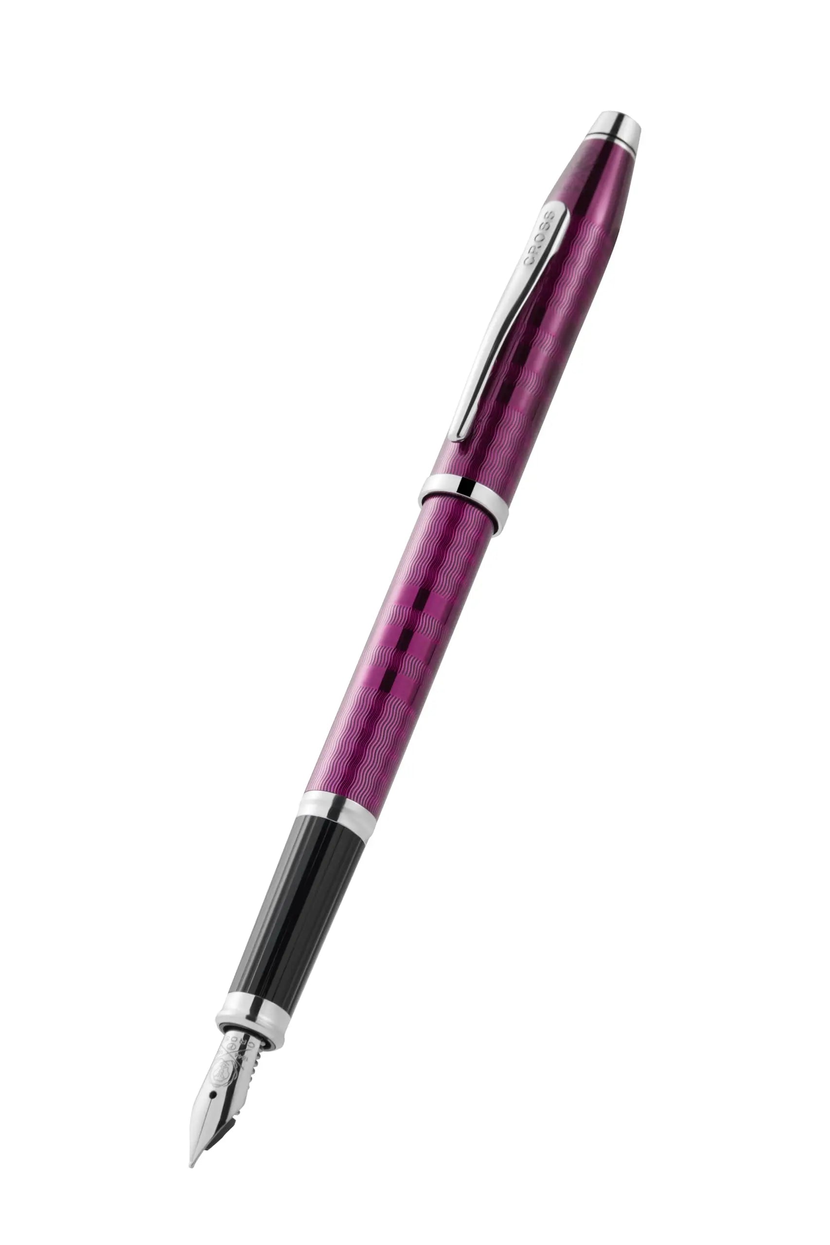 Cross Century II Midnight Plum with Polished Chrome Appointments Ballpoint Pen Cross