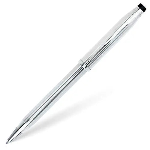 Cross Century II Refillable Ballpoint Pen, Medium Ballpen, Includes Luxury Gift Box - Hallmarked Sterling Silver Cross