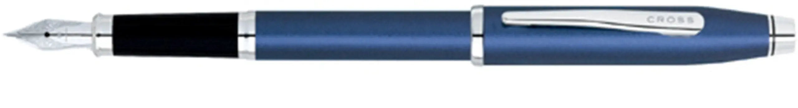 Cross Century II Refillable Fountain Pen, Medium Nib, Includes Gift Box - Royal Blue Cross