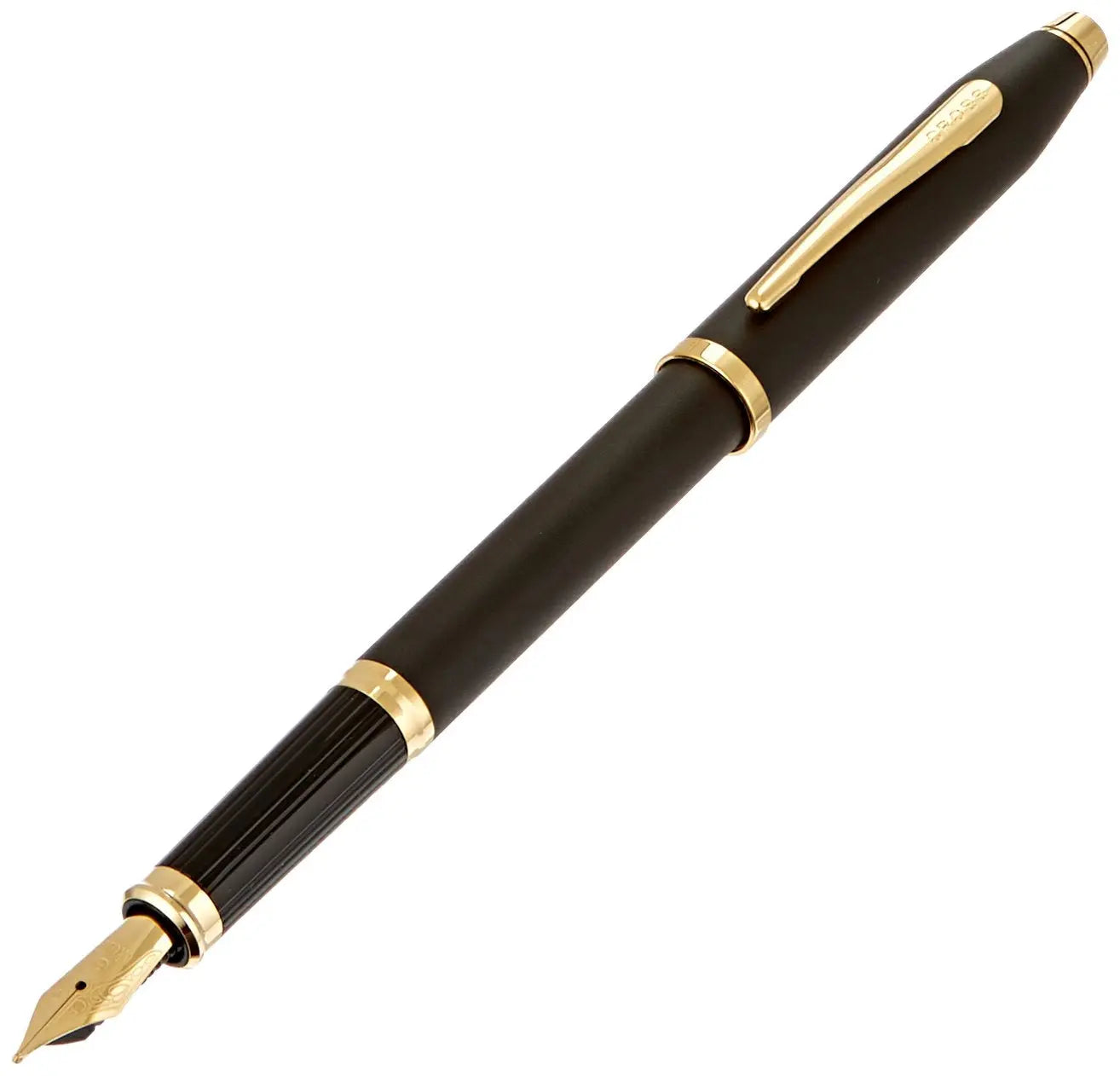 Cross Century II Refillable Fountain Pen, Medium Nib, Includes Luxury Gift Box - Hallmarked Sterling Silver - crosspenmall.com