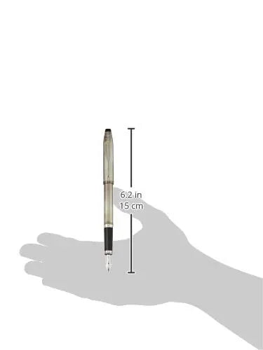Cross Century II Refillable Fountain Pen, Medium Nib, Includes Luxury Gift Box - Hallmarked Sterling Silver cross