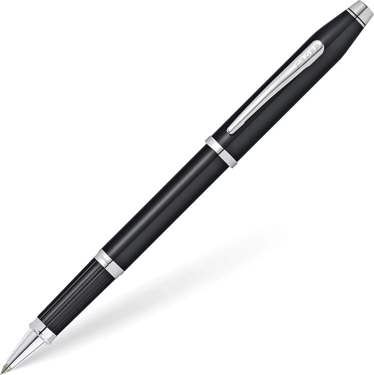 Cross Century II Refillable Gel Ink Rollerball Pen, Medium Rollerball, Includes Luxury Gift Box - Black Lacquer cross