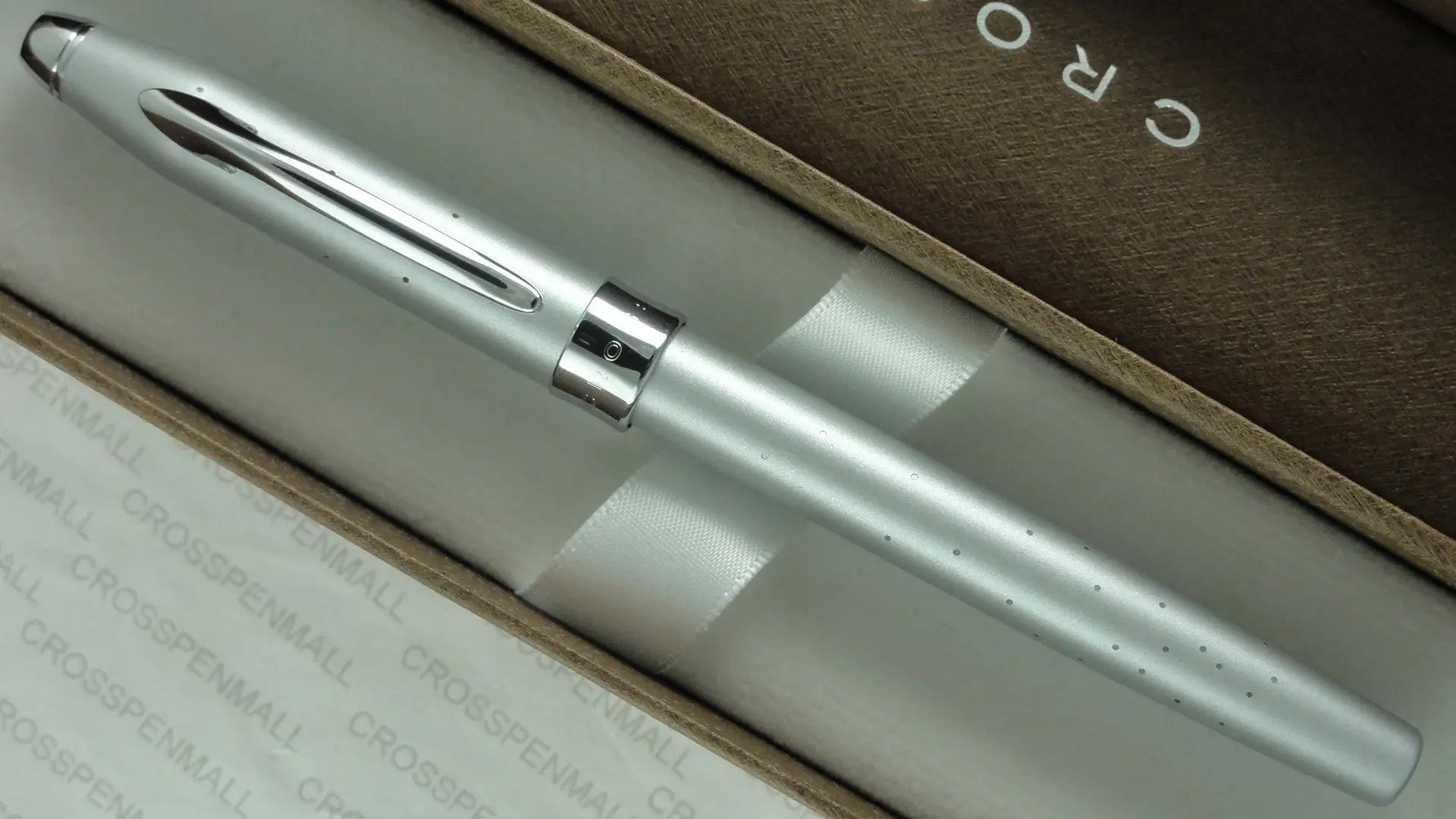 Cross Century II Starlite Cool Sophistication, Hollywood Glamor and Galaxy of Rhodium Stars Limited Edition Gray Fountain Pen, Medium Nib My Store