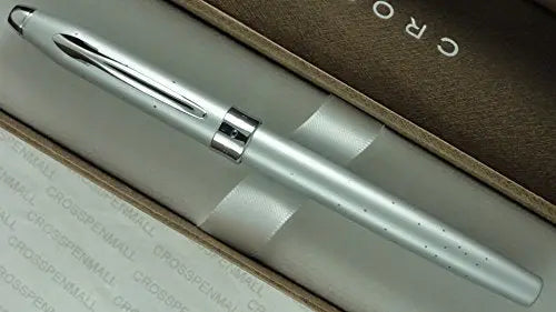Cross Century II Starlite Cool Sophistication, Hollywood Glamor and Galaxy of Rhodium Stars Limited Edition Gray Fountain Pen, Medium Nib My Store