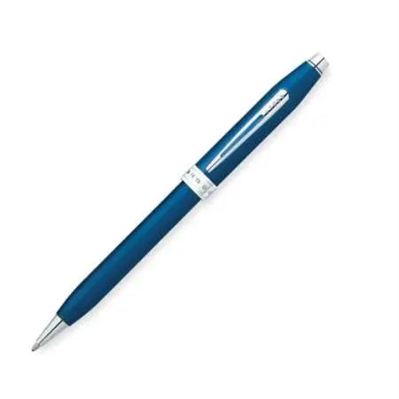 Cross Century III Ballpoint Pen, Blue Barrel, Black Ink, Medium Point - crosspenmall.com