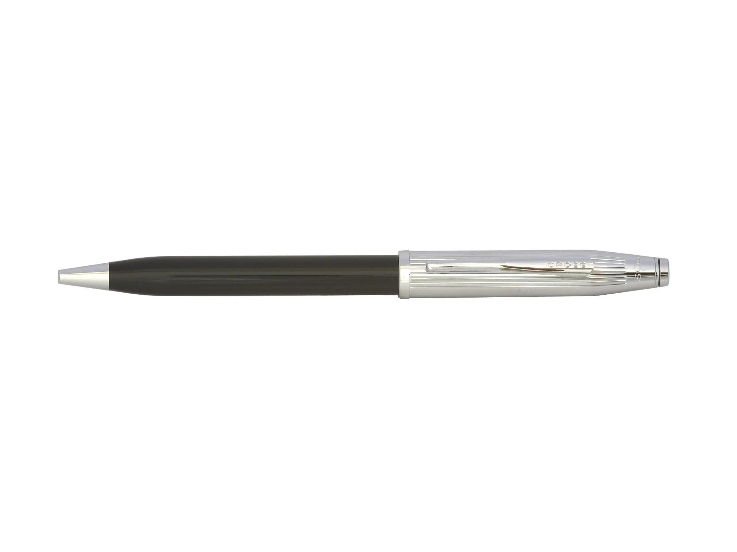 Cross Century II, Chrome and Translucent Black Lacquer crosspenmall.com