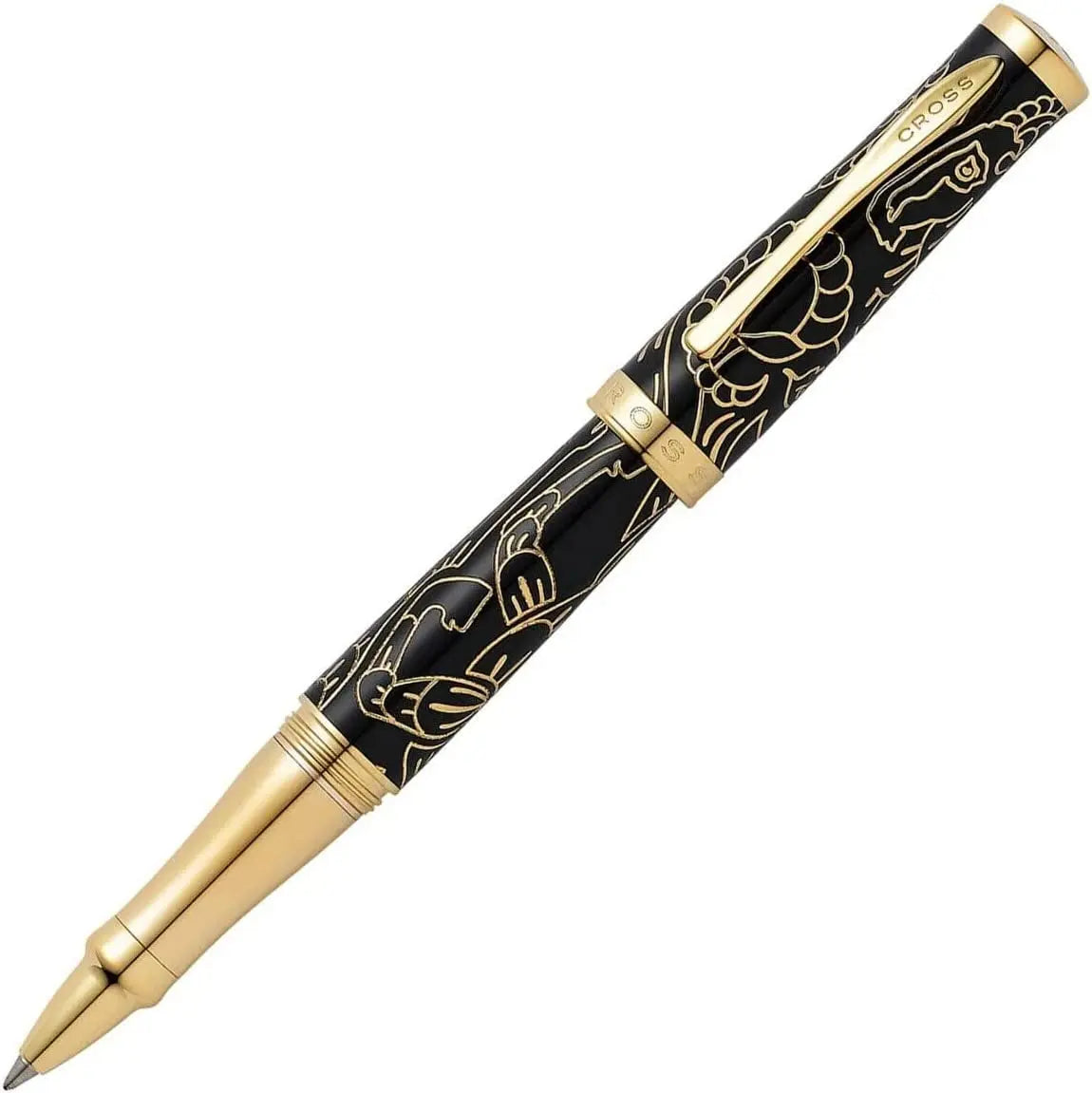 Cross Chinese Year of the Goat Black and Gold Rollerball Pen in Gift Box cross