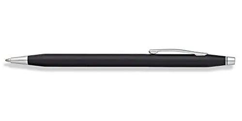 Cross Classic Century Ballpoint Pen, Classic Black, Chrome Trim - crosspenmall.com