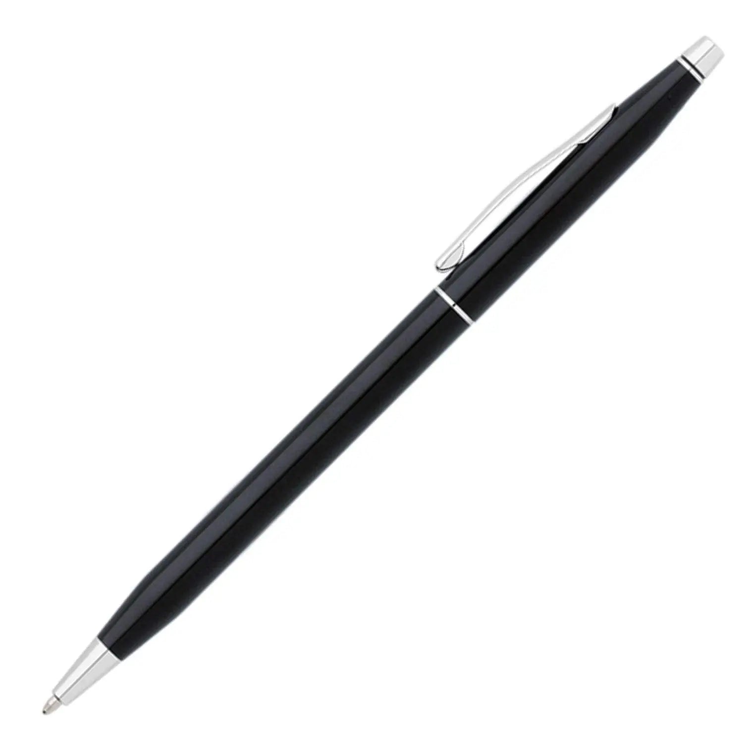 Cross Classic Century Black Lacquer Ballpoint Pen With 2 Bonus Refills - crosspenmall.com