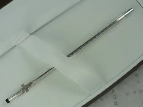 Cross Classic Century Made in the USA Hallmarked (925) Solid Sterling Silver Pen with Crucifix on Clip- Limited Collection Cross