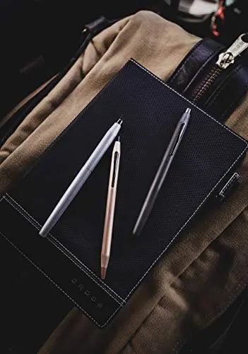 Cross Classic Century Refillable Ballpoint Pen, Medium Ballpen, Includes Premium Gift Box - Brushed Black Cross